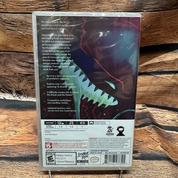 Rain World Nintendo Switch Limited Run Games #258 NEW SEALED LRG Platformer E10+ - Picture 2 of 6